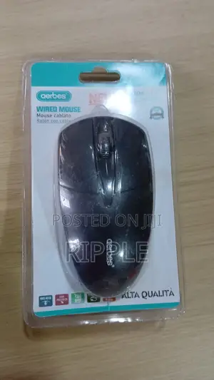 Aerbes USB Wired Optical Mouse 1200 DPI