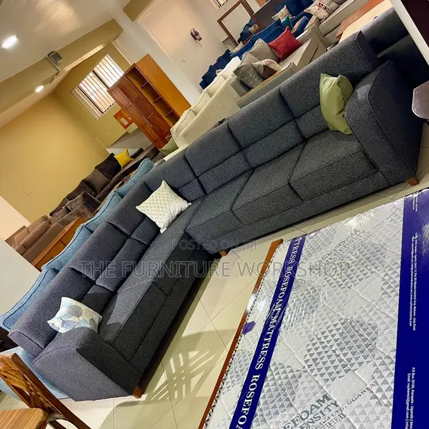 Senana Hypermarket Corner Sofa Set (B) - 1