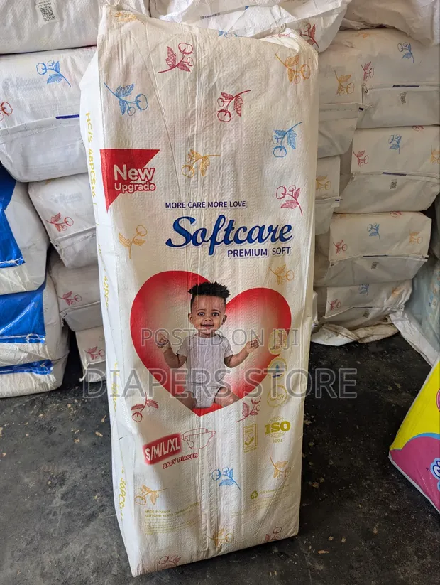 Softcare Premium Diapers - Bale/Carton (All Sizes) - 1
