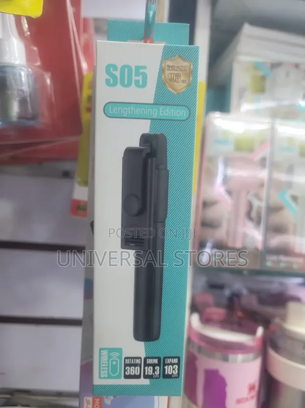 A-Tach S05 Lengthening Edition Wireless Selfie Stick Tripod - 1