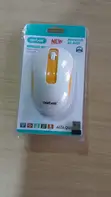 Aerbes 1200 DPI Wireless Optical Mouse - White & Yellow - 2