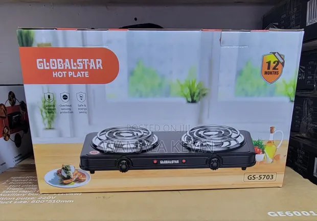 Raf Electric Hot Plate Double Burner - 1