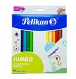 Pelikan Jumbo Triangular Colored Pencils (12 Pieces) - 3