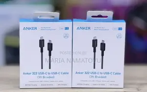 Anker 322 Type C to C Braided Cable 60W, 1m