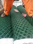 Coated Chain Link Fence - 10x7ft (18m), 50x50mm Mesh - 2