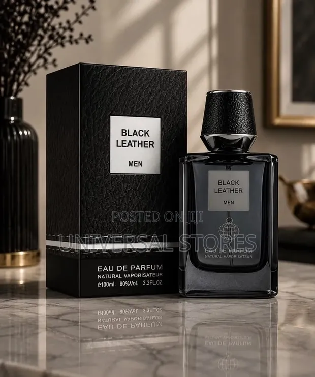 Fragrance World Black Leather Men Eau De Parfum - 1