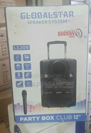 Global Star Party Box 12" Rechargeable Speaker