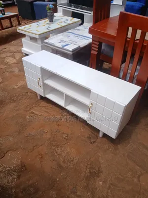 Wooden TV Stand with Drawers
