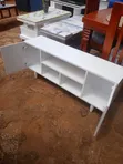 Wooden TV Stand with Drawers - 2
