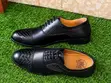 Classic Black Leather Oxford Shoes for Men - 1