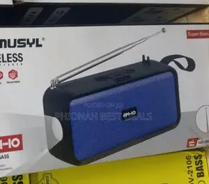 Musyl Super Bass Rechargeable Radio