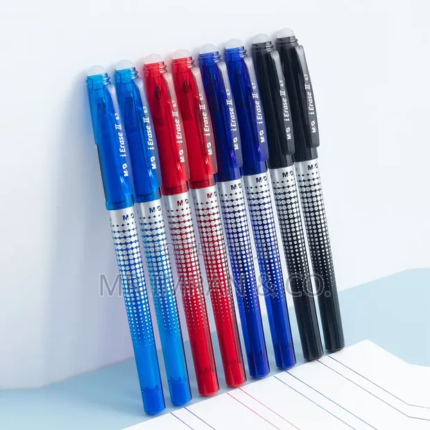 12 PCS iErase II Friction-Erasable Gel Pens - 1