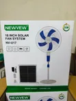 18" Solar Standing Fan System - 25W - 1
