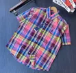 Short Sleeve Checked Shirts - 1