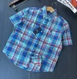 Short Sleeve Checked Shirts - 4