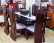 Hardwood Modern Dining Set - 6 Seater - 1