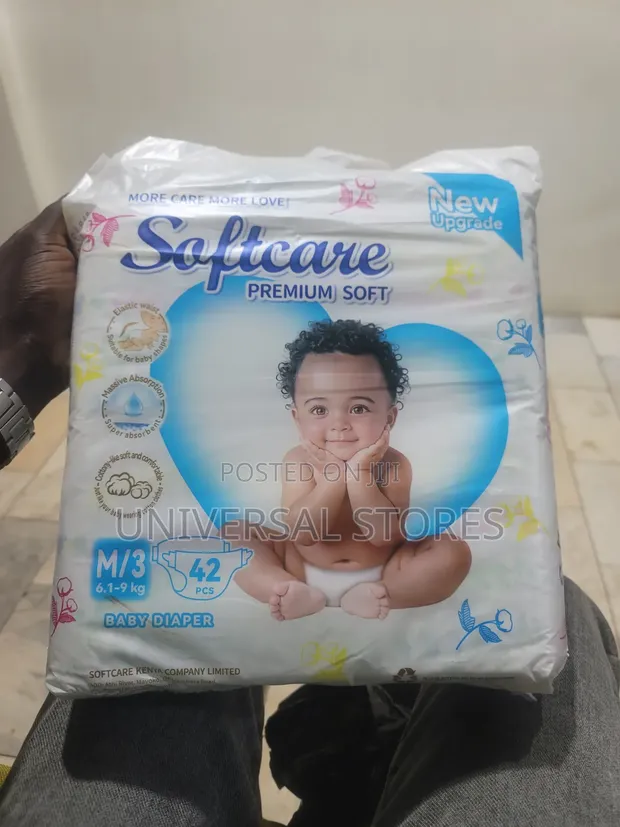 Softcare Diapers - Size 2 - 1