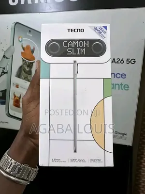 New Tecno Camon Slim 256GB Silver