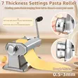 Royaleks 15cm Stainless Steel Manual Pasta & Noodle Maker - 2