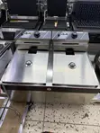 Commercial Electric Double Deep Fryer - 20L (10L+10L) - 2