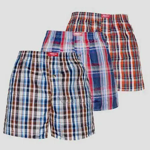 3 Pack Men's Boxers - Multi-Color - 1