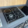 Iqra 60x60cm 3+1 Inbuilt Glass Hob - 1