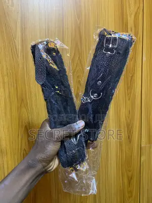 Fluffy Faux-Leather Wrist Cuffs
