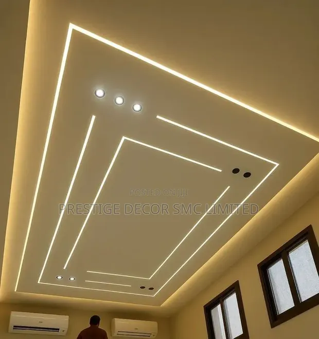 Modern Ceiling Design by Prestige Decor - 1