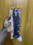 Black Silicone Dildo with Suction Cup Base - 2