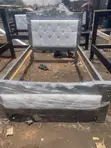 4x6 Flower Gray Bed Frame - 2