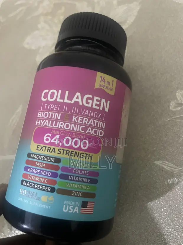 Collagen Biotin Keratin Hyaluronic Acid Beauty Supplement - 1