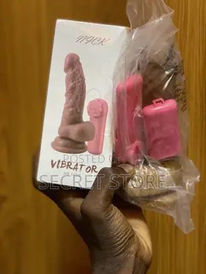 Realistic Silicone Dildo Vibrator with Remote