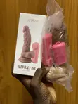 Realistic Silicone Dildo Vibrator with Remote - 2