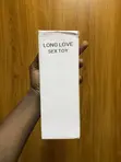 Long Love Realistic Silicone Dildo with Suction Base - 1