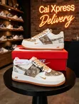 Louis Vuitton x Nike Air Force 1 Low Monogram Sneakers - 1
