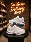 Asics GEL-NYC 2.0 Sneakers - White/Cream - 1