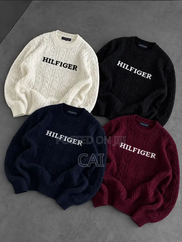 Tommy Hilfiger Cable Monotype Sweaters - 1