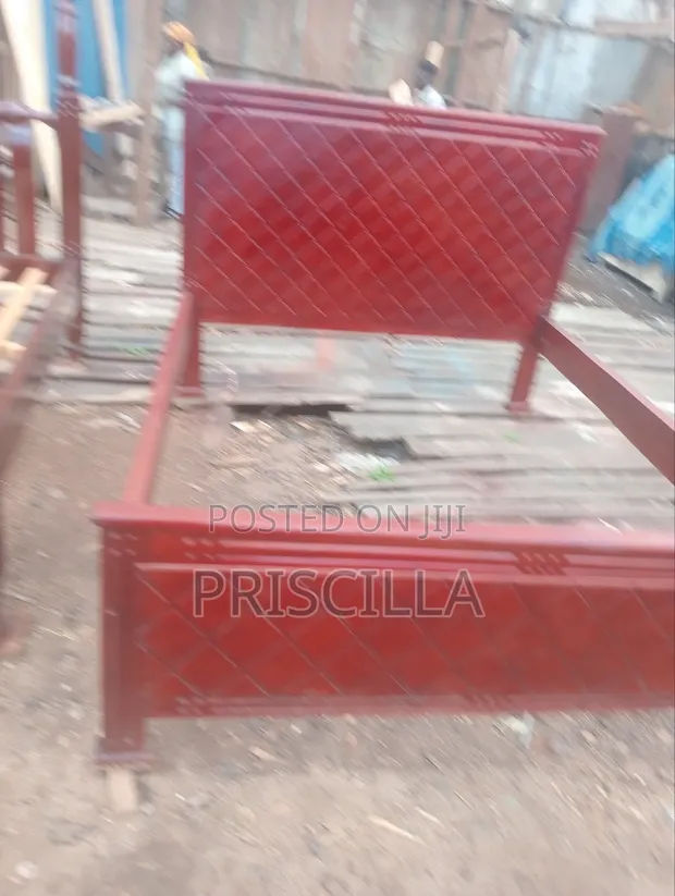 5x6 Hardwood Bed Frame - 1