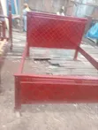 5x6 Hardwood Bed Frame - 1