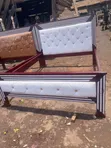5x6 Striped Bed Frame - Brand New - 2