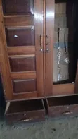 Used Muvulee Wood Bedroom Wardrobe - 2
