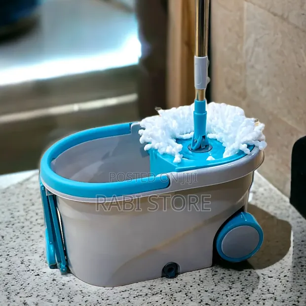 Brand New Spin Mop and Bucket Set - 1