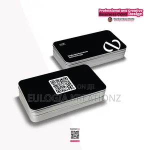 Custom QR Code Business Card Design Service