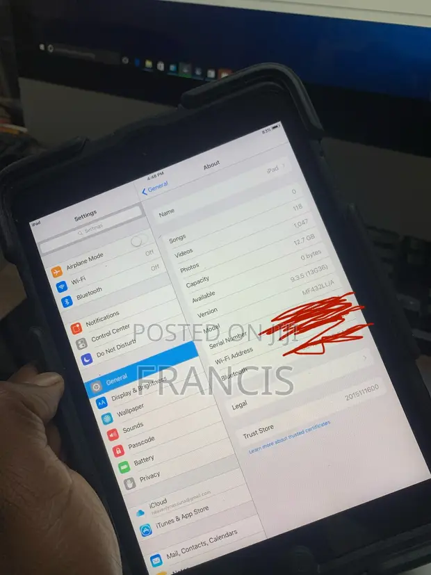 Apple iPad mini 2 16GB Silver - 1