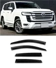 Window Visors for Toyota Land Cruiser - Black Rain Guards - 2