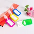KKYJiA 4-Piece Lightweight Baggage Tags - 3
