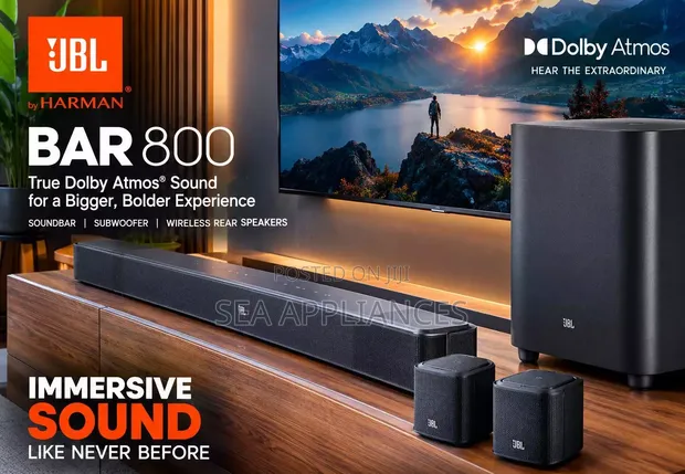 JBL Bar 800 Detachable Soundbar - 1