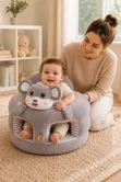 Baby Trainer Seat - Grey - 2