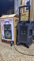 CTC 12 Inch Rechargeable Speaker with Wireless Microphone - 2