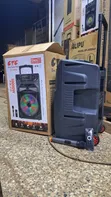 CTC 12 Inch Rechargeable Speaker with Wireless Microphone - 3